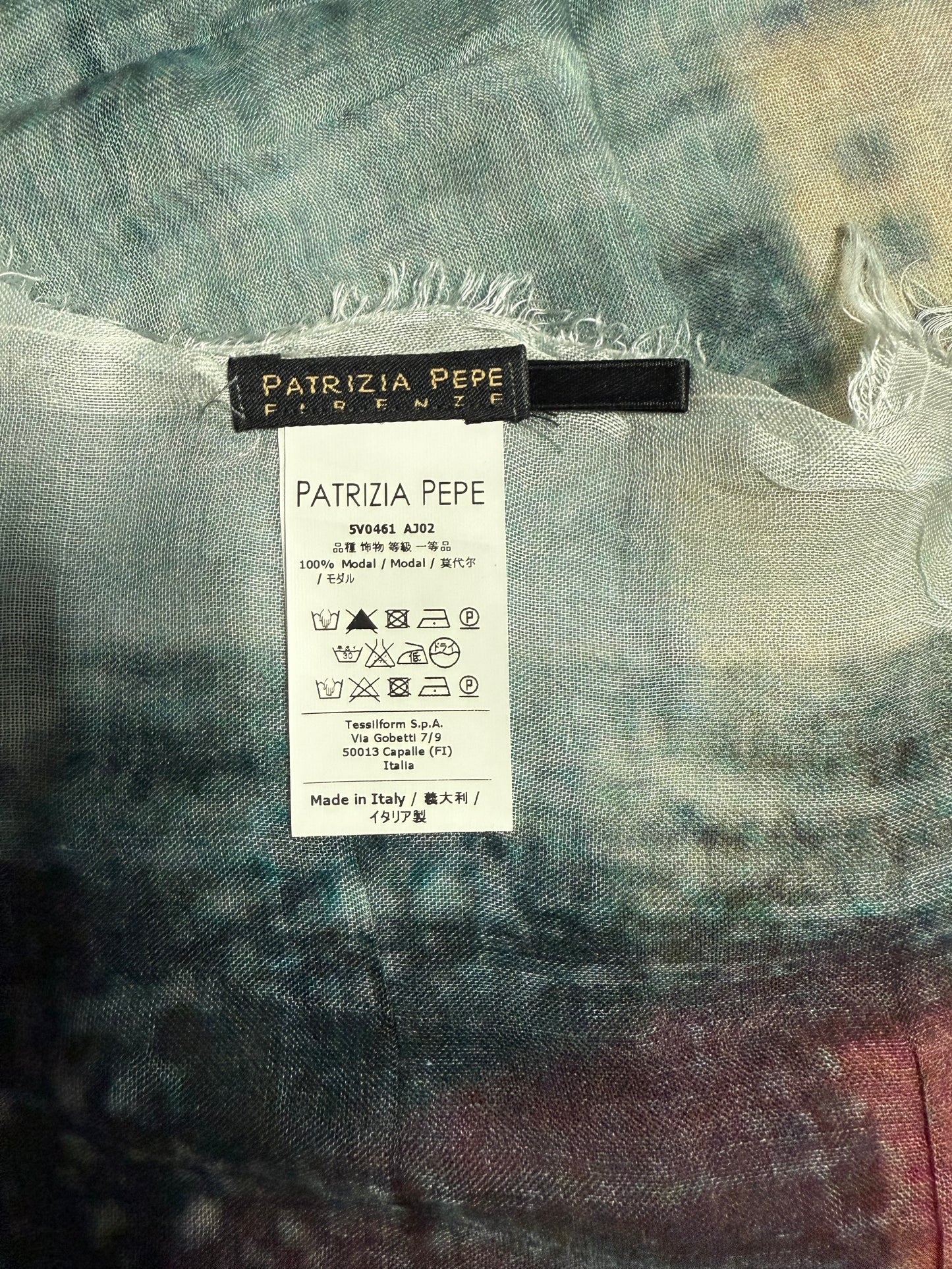 PATRIZIA PEPE SCIARPA UNISEX NEW YORK