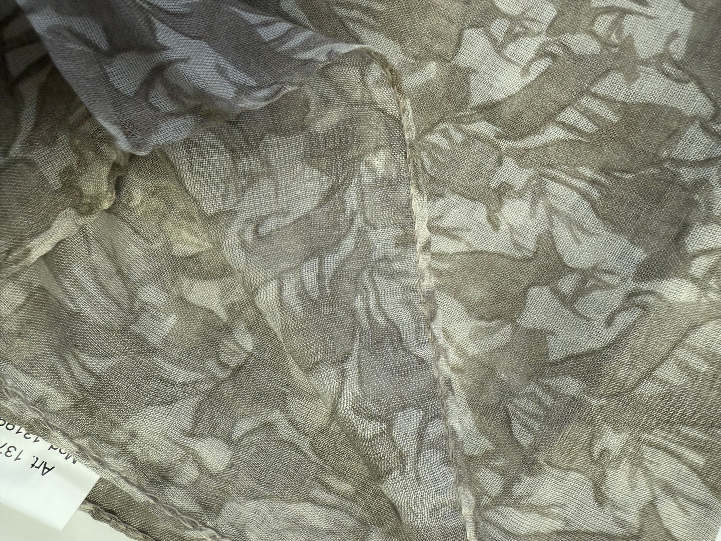 WALLMANN SCIARPA UNISEX FANTASIA CERVI BEIGE