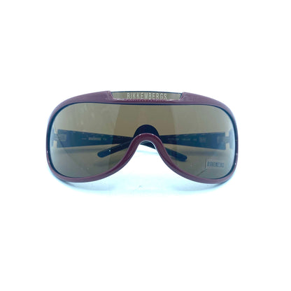 BIKKEMBERGS OCCHIALI  DA SOLE UNISEX BORDEAUX