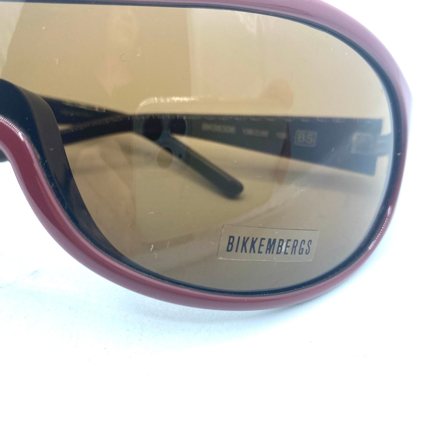 BIKKEMBERGS OCCHIALI  DA SOLE UNISEX BORDEAUX