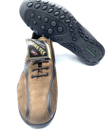 Valleverde sneakers Stringate in Pelle Scamosciata Gore-Tex