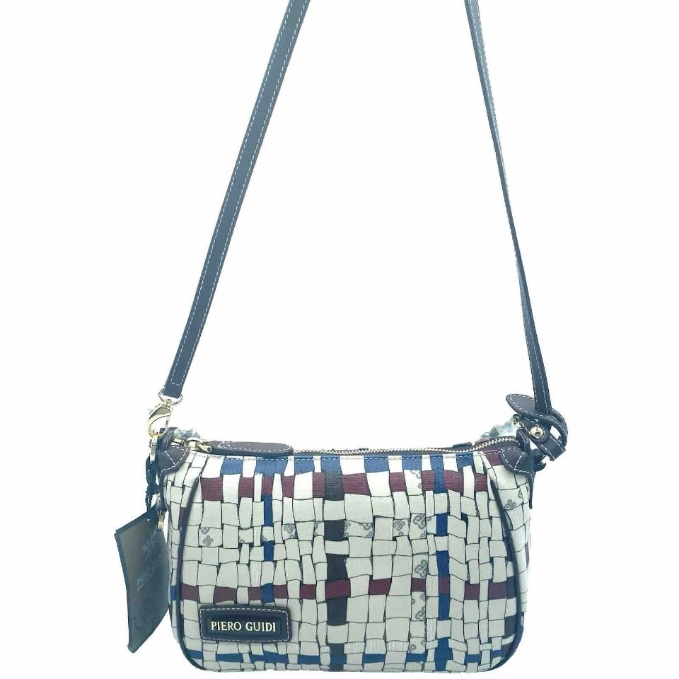 Piero Guidi Shoulder Bag/Tracollina Intreccio