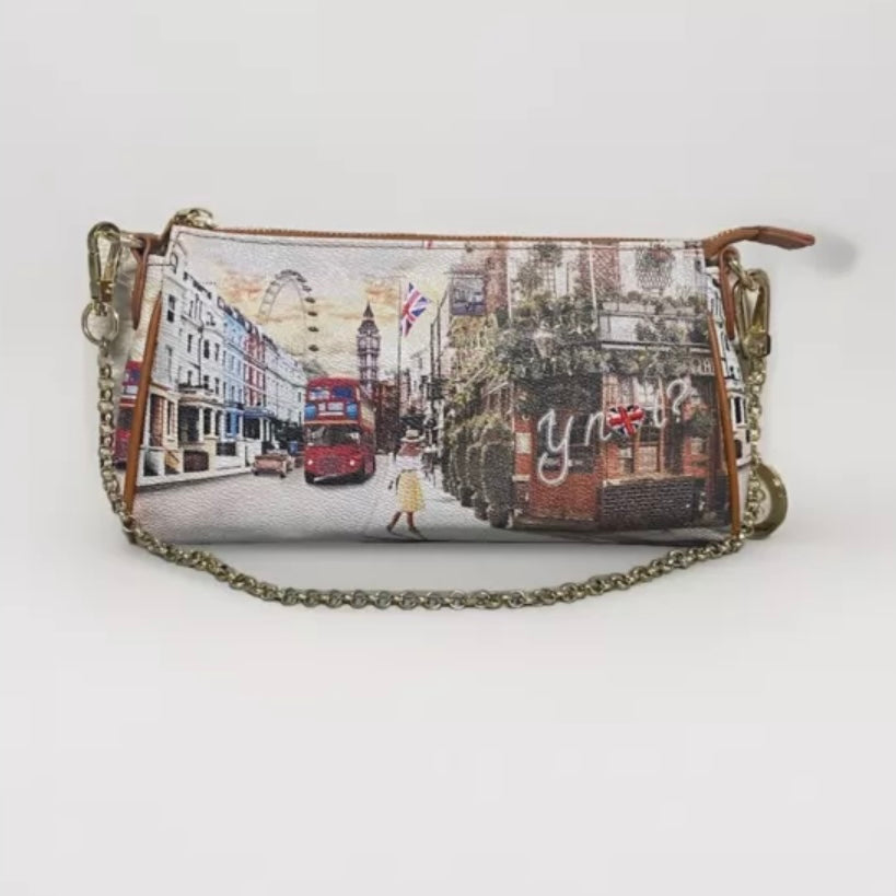 YNOT YESBAG BORSA BAGUETTE LONDON PUB