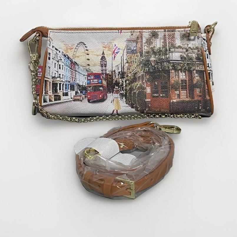 YNOT YESBAG BORSA BAGUETTE LONDON PUB