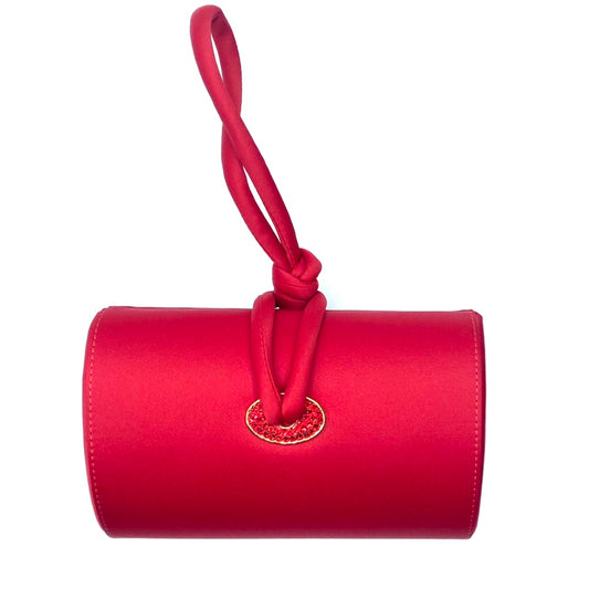 Pochette Rossa Raso Moonligh
