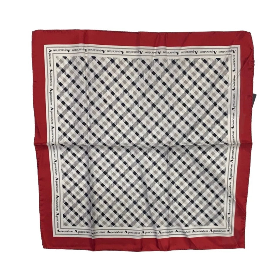 AQUASCUTUM OF LONDON FOULARDO SETA