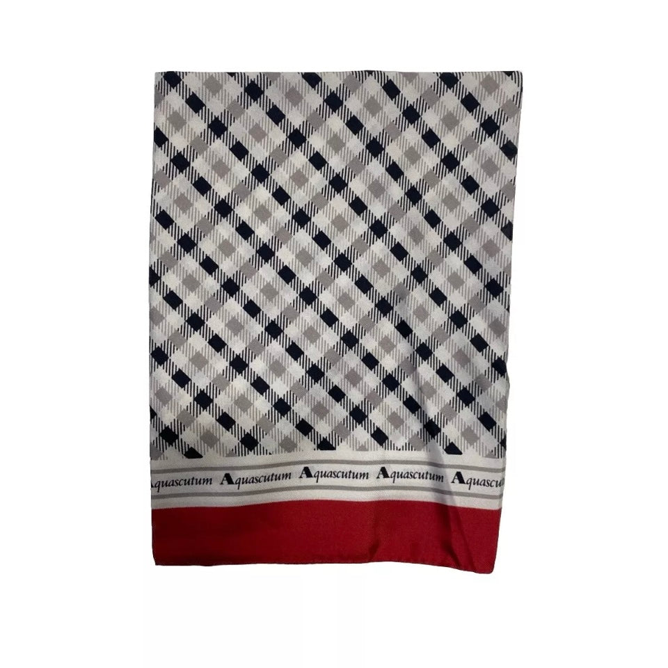AQUASCUTUM OF LONDON FOULARDO SETA