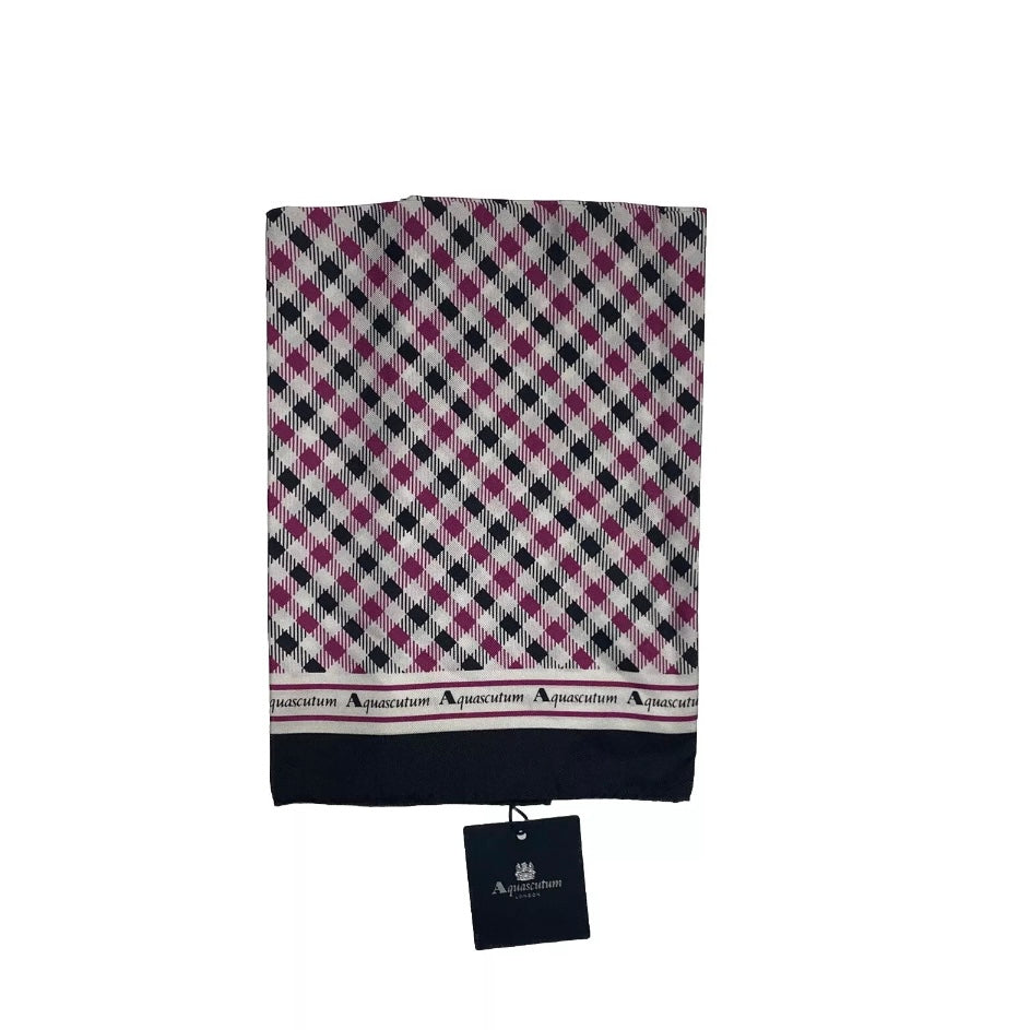 AQUASCUTUM OF LONDON FOULARDO SETA