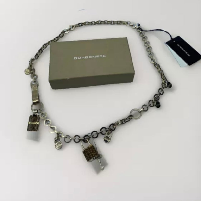 BORBONESE COLLANA IN METALLO DORATO