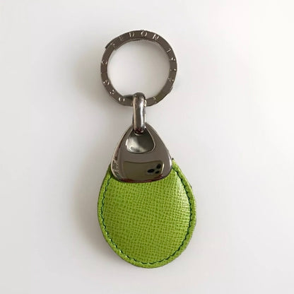 GIORGIO FEDON 1919 PORTACHIAVI IN PELLE NAPPA VERDE