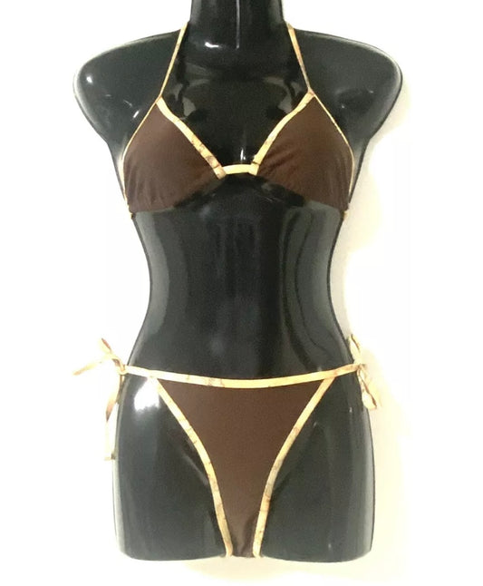 ALVIERO MARTINI 1^ CLASSE BIKINI MARRONE