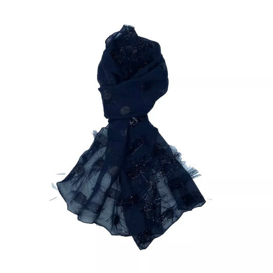 EMILIO STINGI GENOVA FOULARD BLU