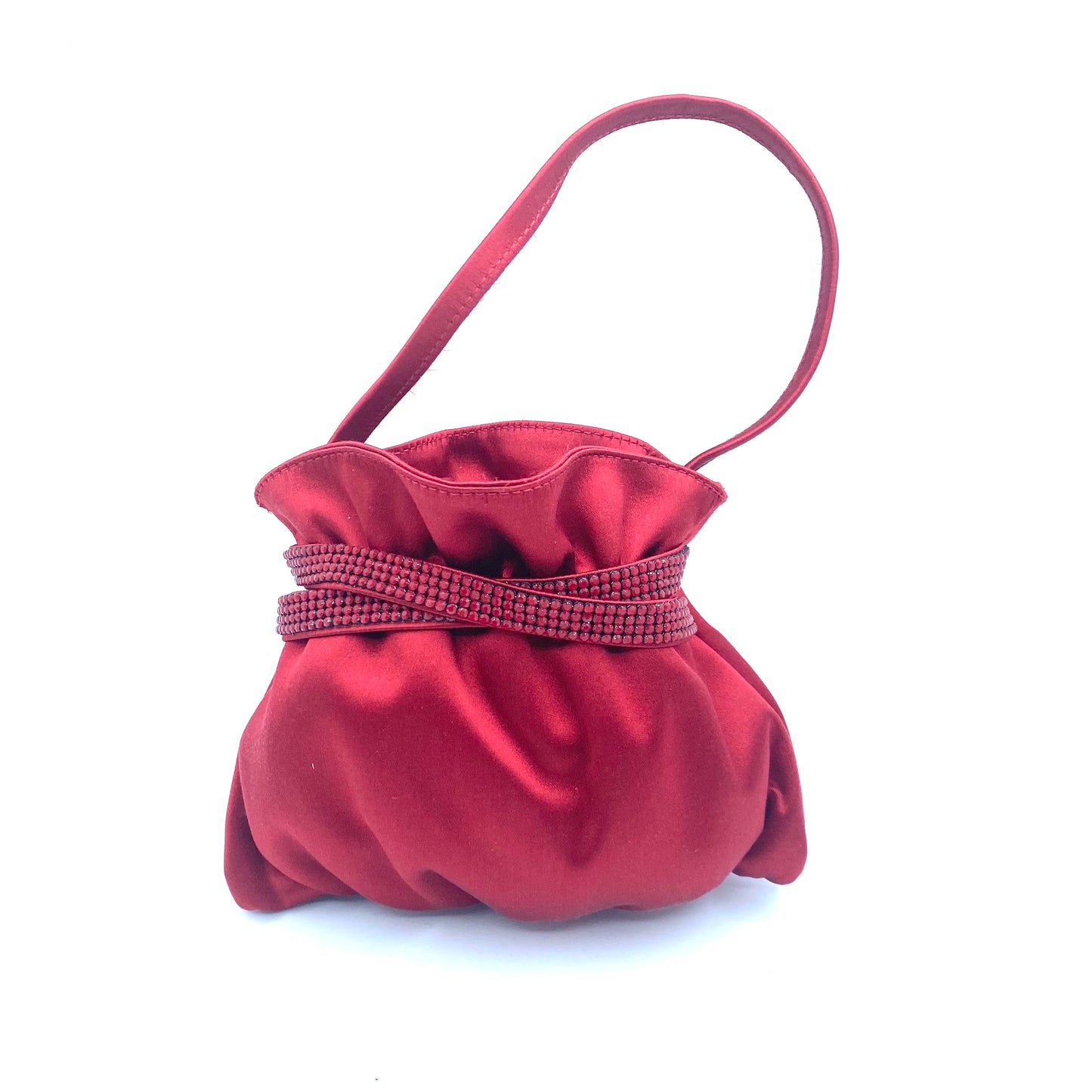 MARTIN CLAY POCHETTE RASO rosso