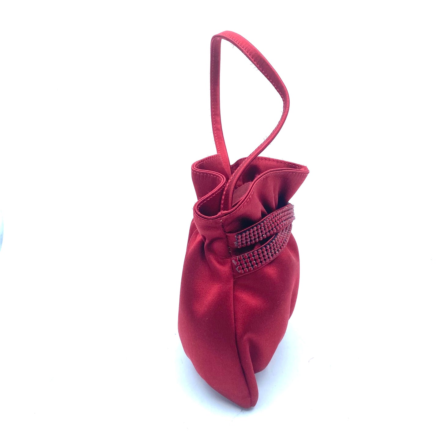 MARTIN CLAY POCHETTE RASO rosso