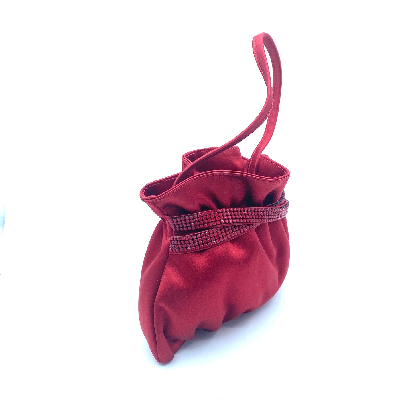 MARTIN CLAY POCHETTE RASO rosso