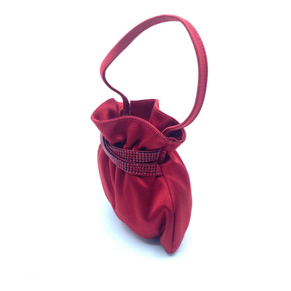 MARTIN CLAY POCHETTE RASO rosso