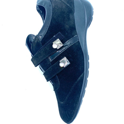 VALLEVERDE SNEAKERS IN PELLE SCAMOSCIATA