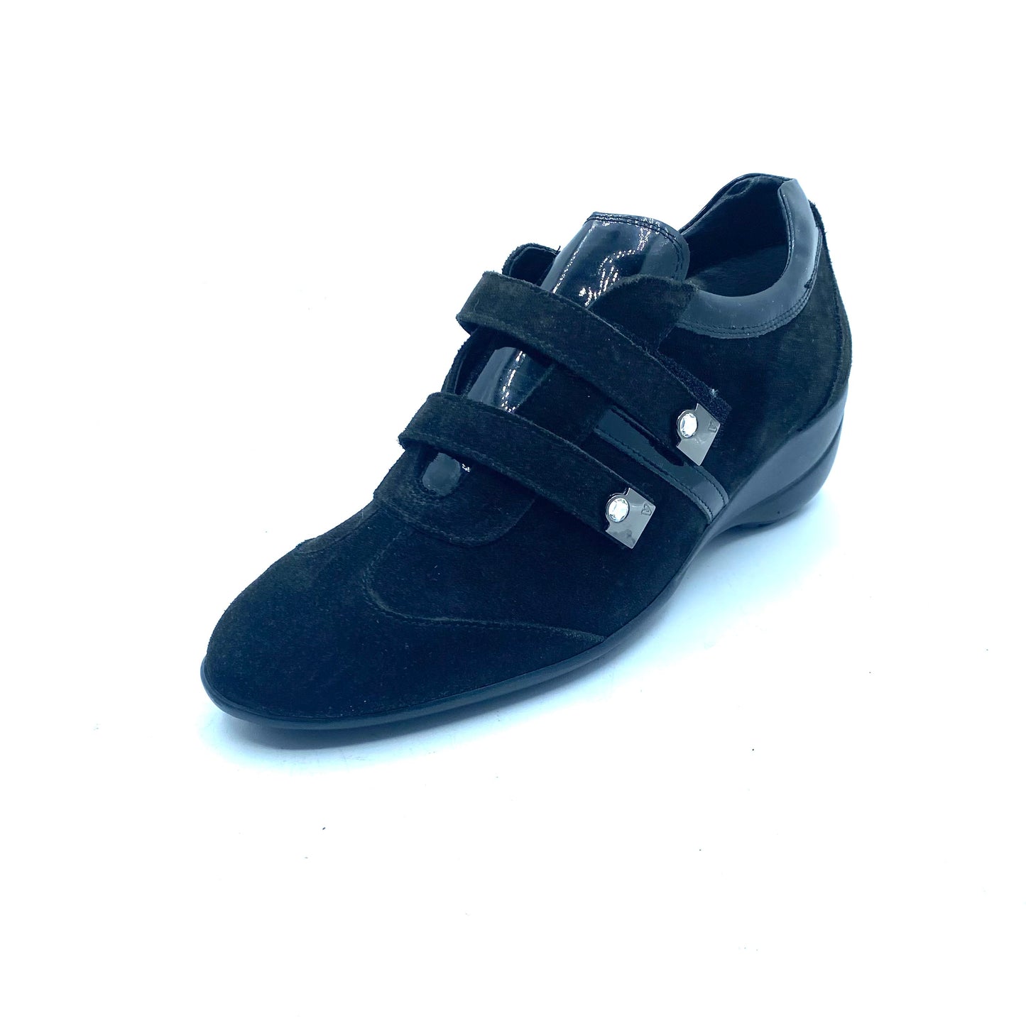 VALLEVERDE SNEAKERS IN PELLE SCAMOSCIATA