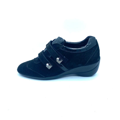 VALLEVERDE SNEAKERS IN PELLE SCAMOSCIATA