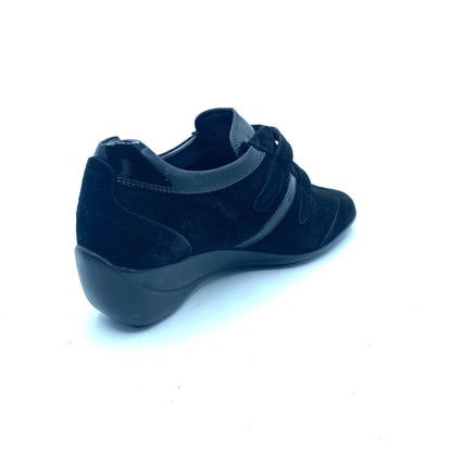 VALLEVERDE SNEAKERS IN PELLE SCAMOSCIATA