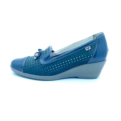 VALLEVERDE MOCASSINI DONNA BLU