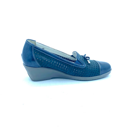 VALLEVERDE MOCASSINI DONNA BLU