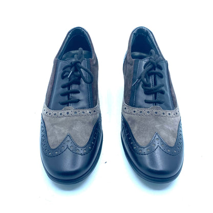 VALLEVERDE SNEAKERS IN PELLE SCAMOSCIATA
