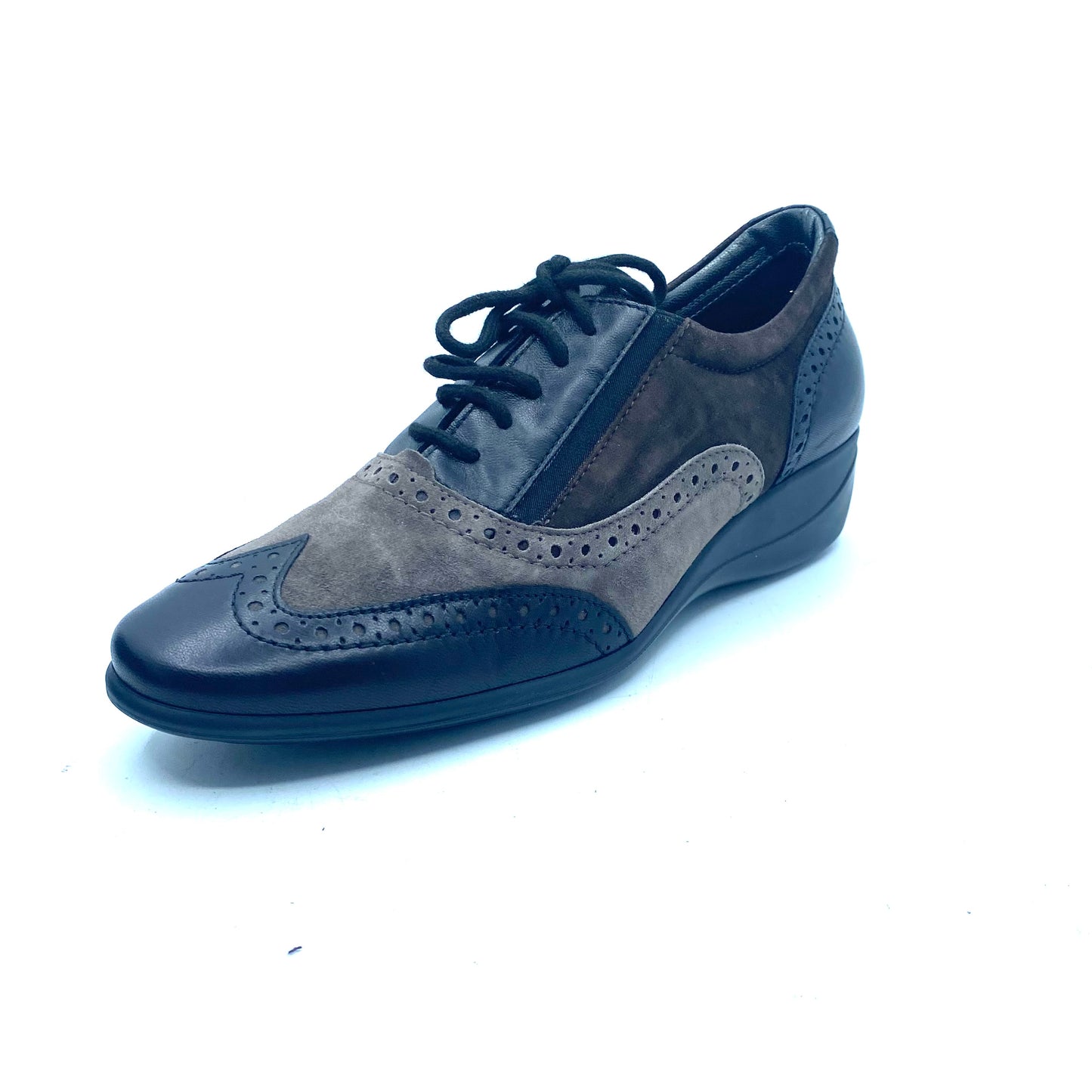 VALLEVERDE SNEAKERS IN PELLE SCAMOSCIATA