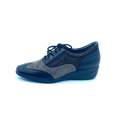 VALLEVERDE SNEAKERS IN PELLE SCAMOSCIATA