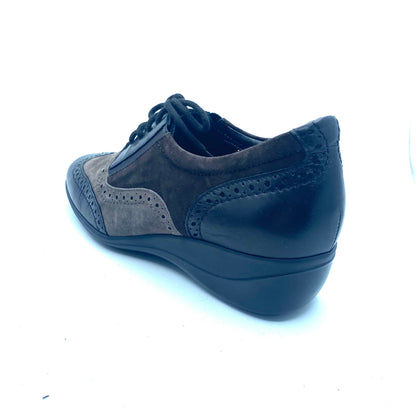 VALLEVERDE SNEAKERS IN PELLE SCAMOSCIATA