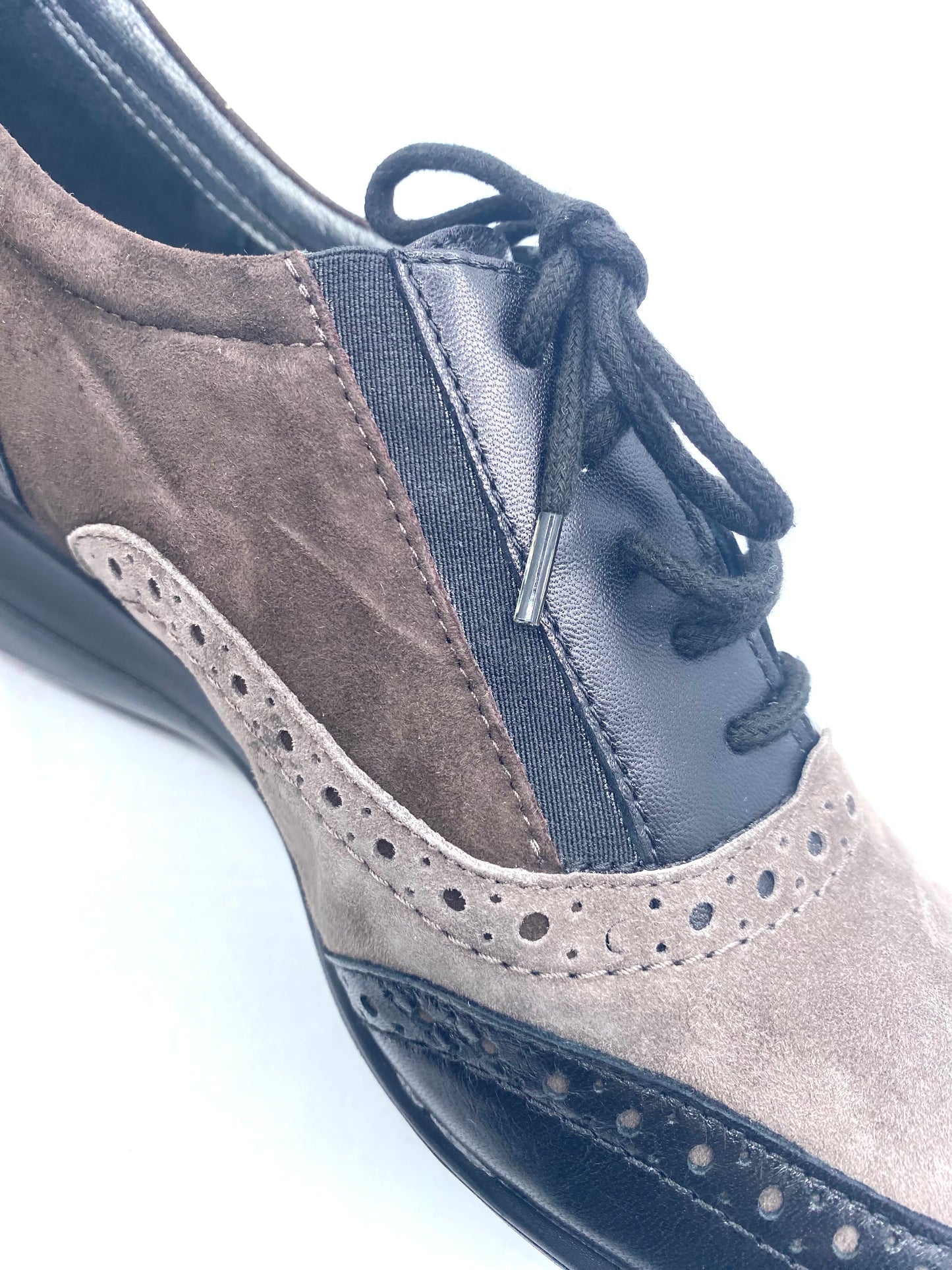 VALLEVERDE SNEAKERS IN PELLE SCAMOSCIATA