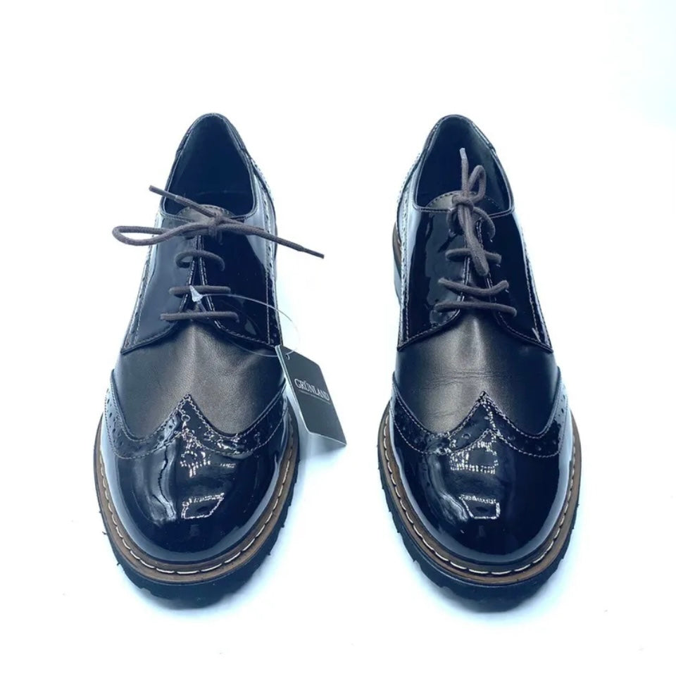 GRUNLAND CIZI SCARPE STRINGATE DONNA TESTA DI MORO