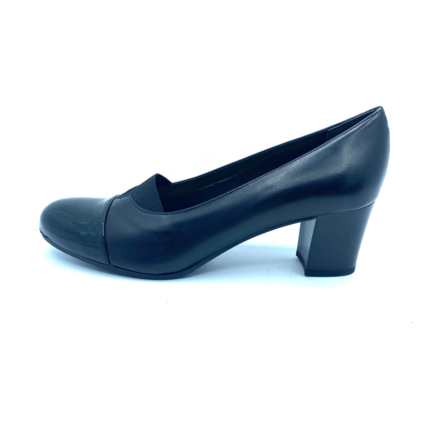 GRUNLAND DÉCOLLETÉ COMODE DA DONNA IN PELLE NERO