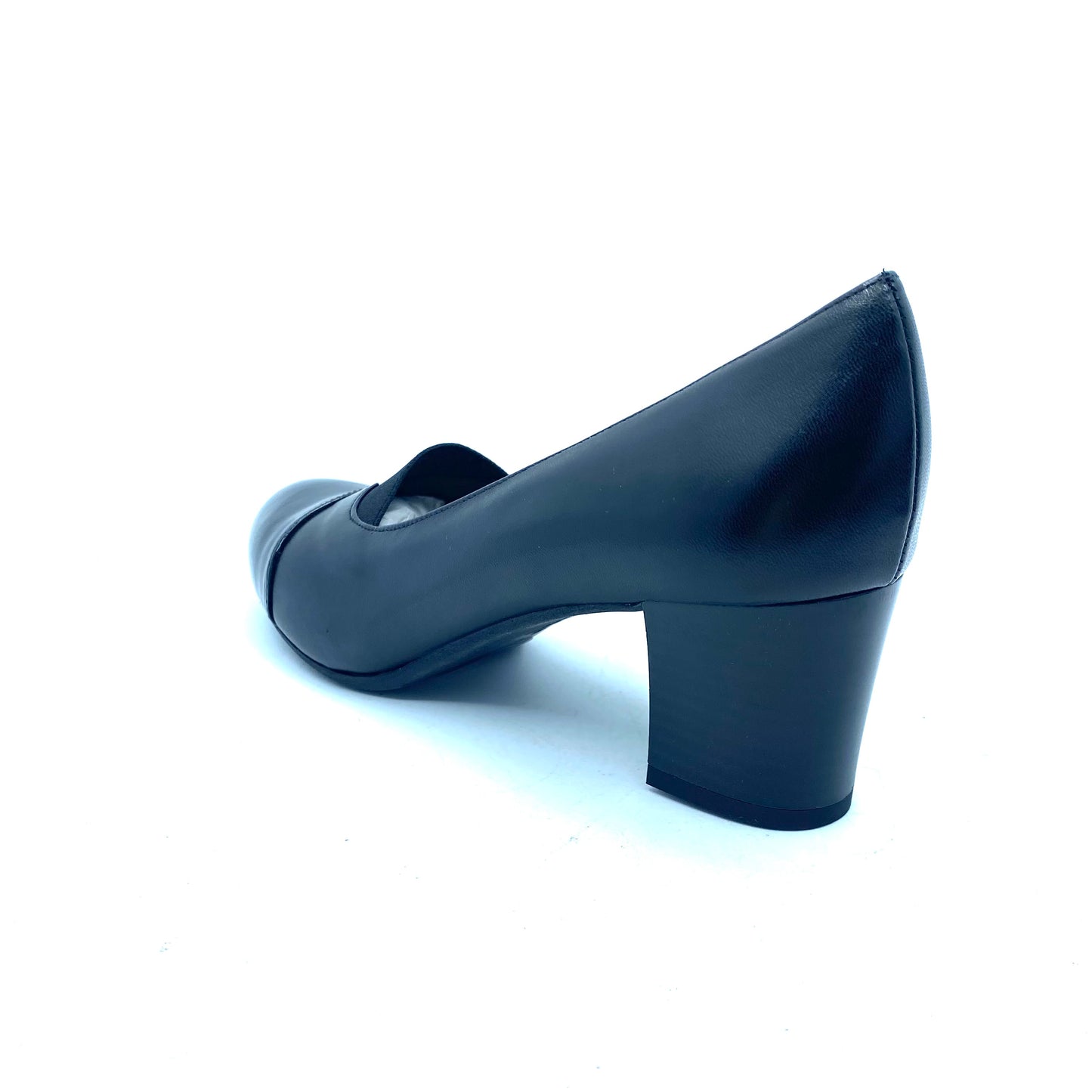 GRUNLAND DÉCOLLETÉ COMODE DA DONNA IN PELLE NERO