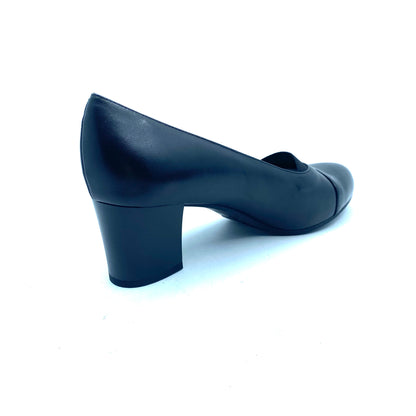 GRUNLAND DÉCOLLETÉ COMODE DA DONNA IN PELLE NERO