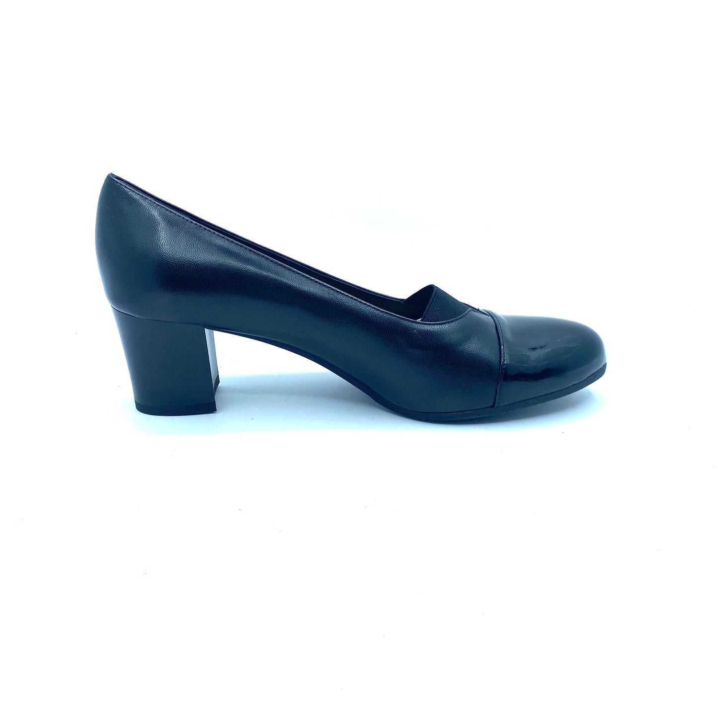 GRUNLAND DÉCOLLETÉ COMODE DA DONNA IN PELLE NERO