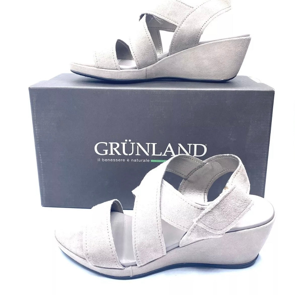 GRUNLAND SANDALO DONNA TAUPE