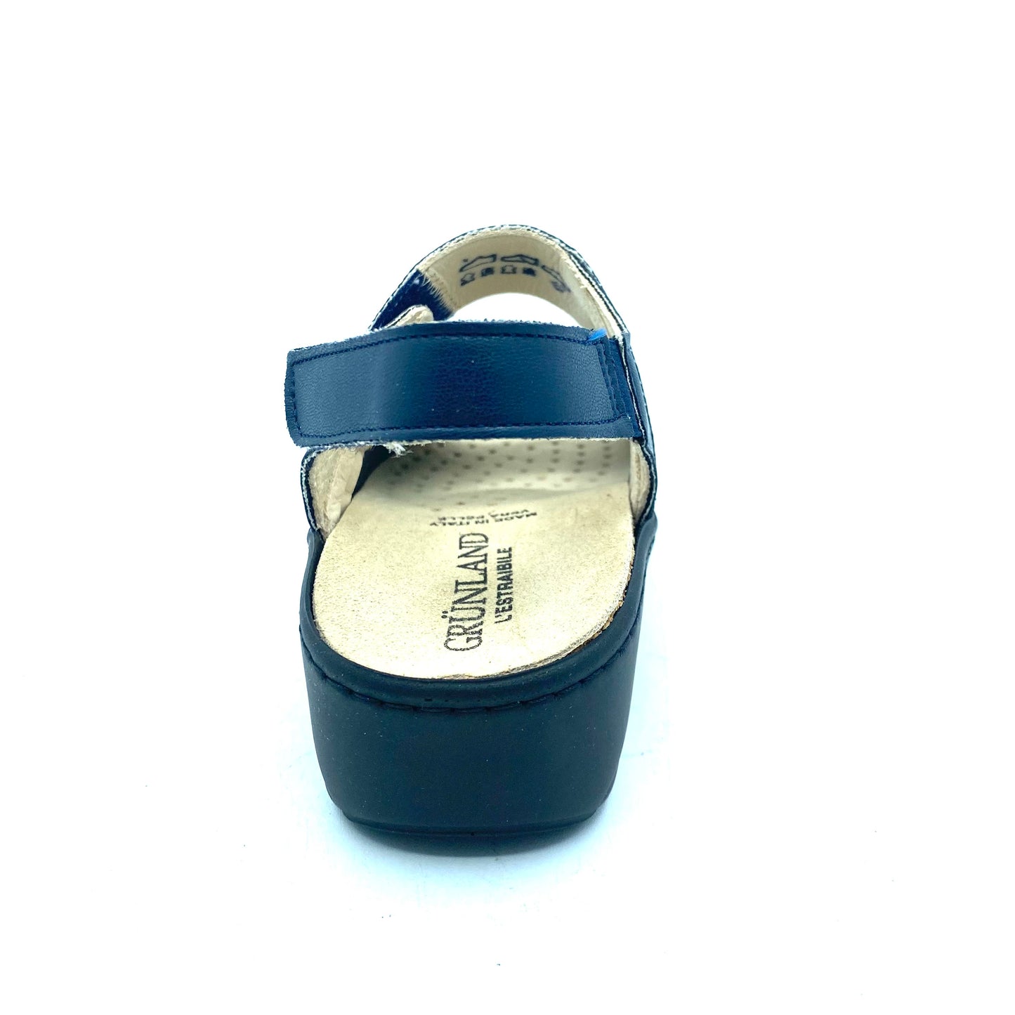GRUNLAND SANDALI DONNA BLU