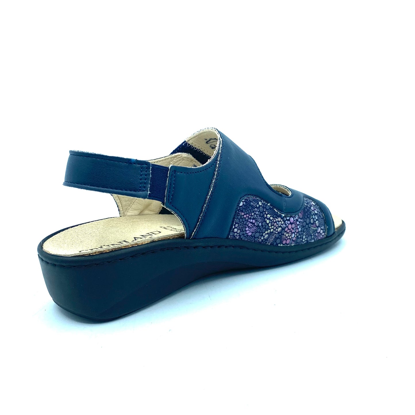 GRUNLAND SANDALI DONNA BLU