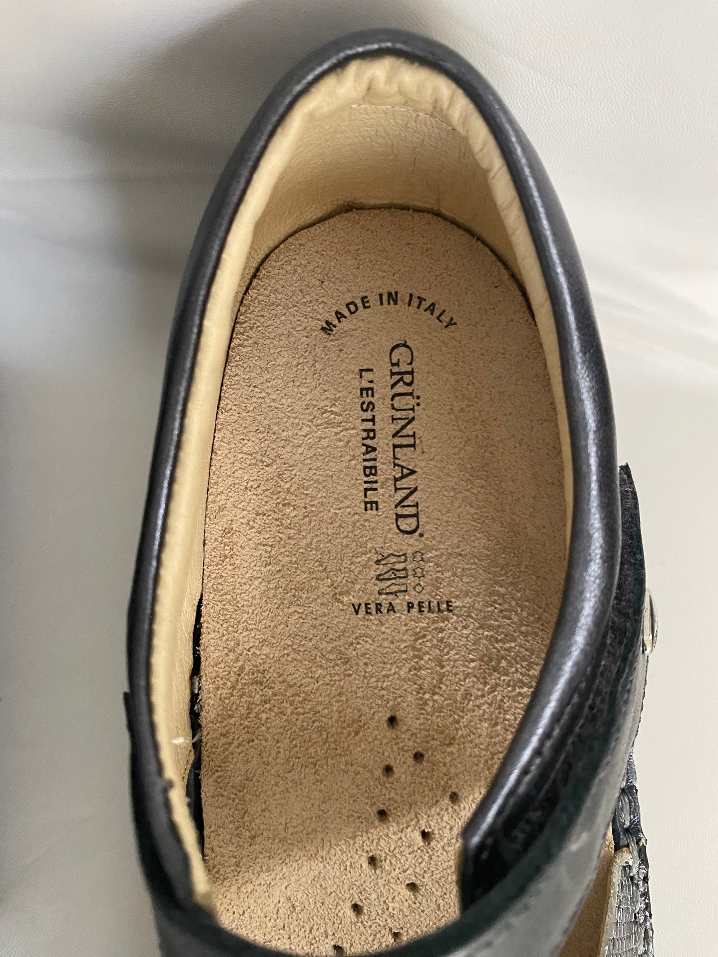 GRUNLAND SANDALI DONNA ANTRACITE