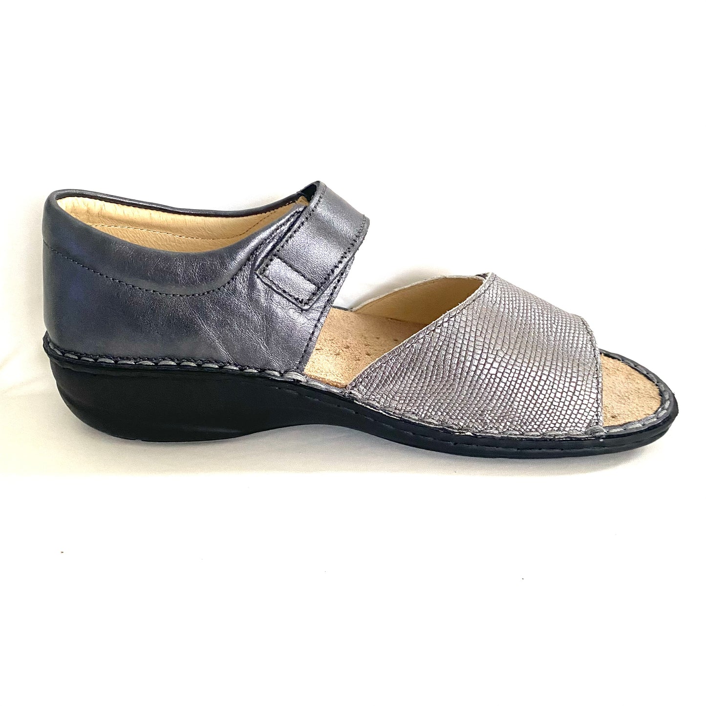 GRUNLAND SANDALI DONNA ANTRACITE