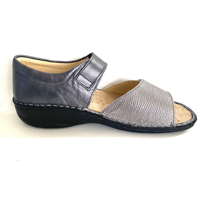 GRUNLAND SANDALI DONNA ANTRACITE