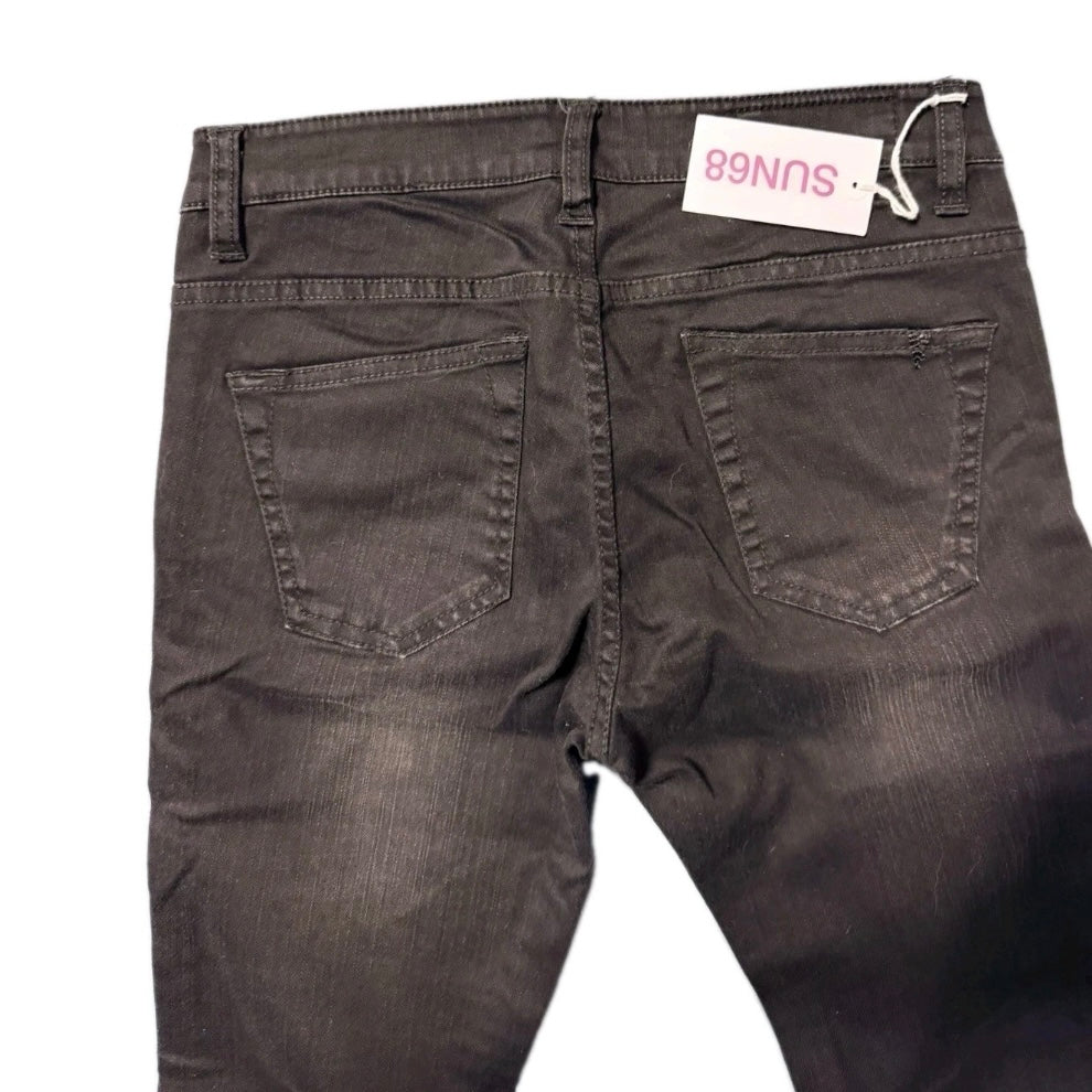 SUN68  JEANS ELASTICIZZATI DONNA NERI