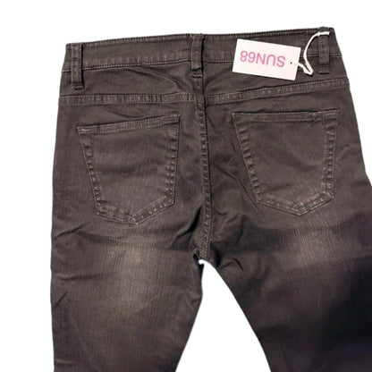 SUN68  JEANS ELASTICIZZATI DONNA NERI