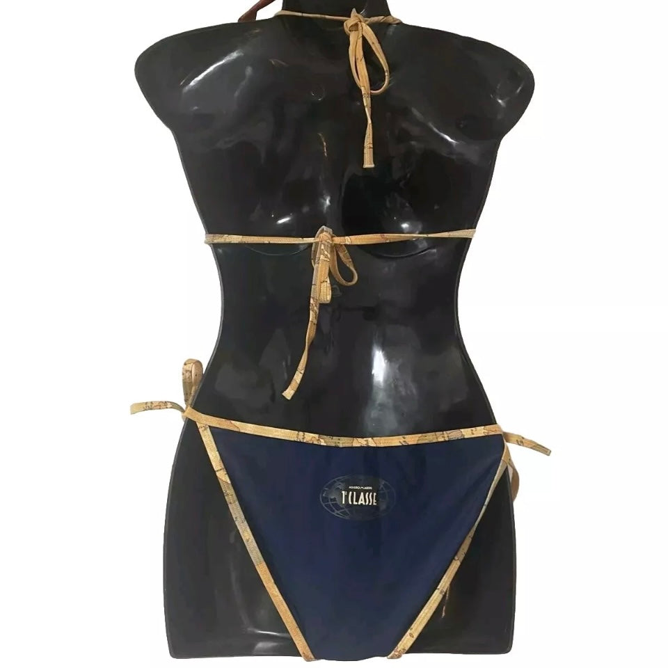 ALVIERO MARTINI 1^ CLASSE BIKINI GEO BLU