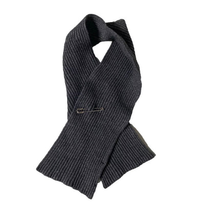 NANNINI SCIARPA MISTO LANA DONNA GRIGIO