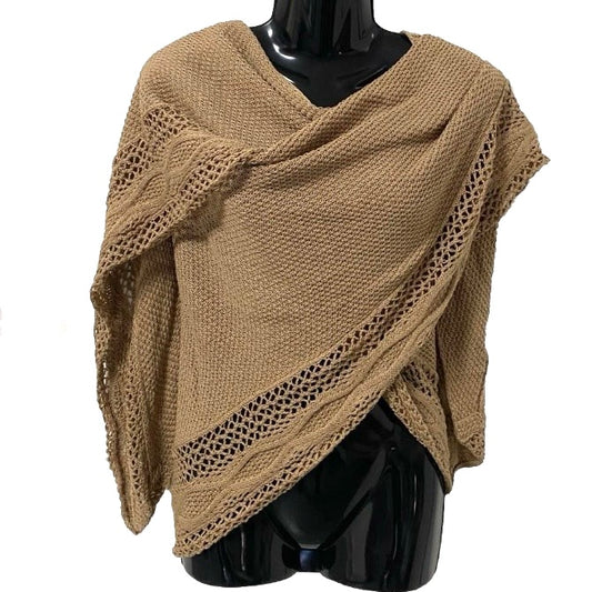 TWIN SET SCIALLE COTONE CANAPA DONNA