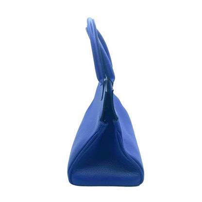 Borsa Bauletto Artigianale Blu