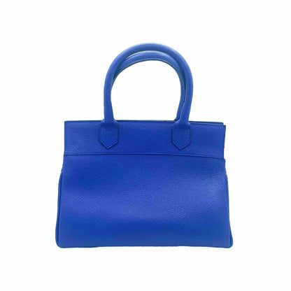 Borsa Bauletto Artigianale Blu