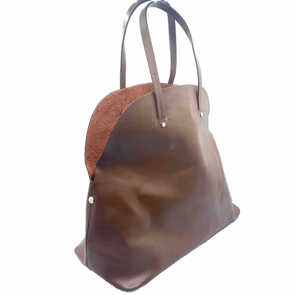 Borsa Shopper Artigianale Marrone